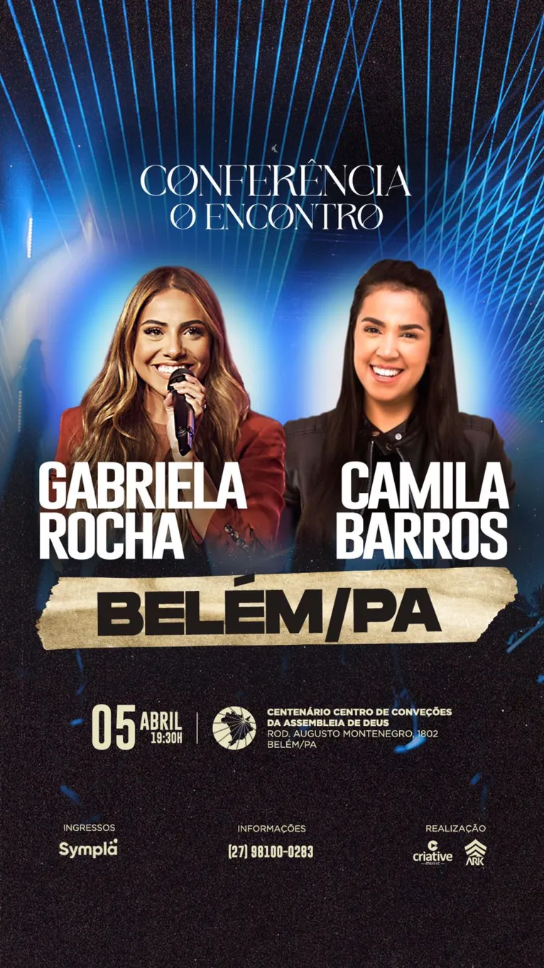 Nomes do mundo gospel participam de evento em Belém