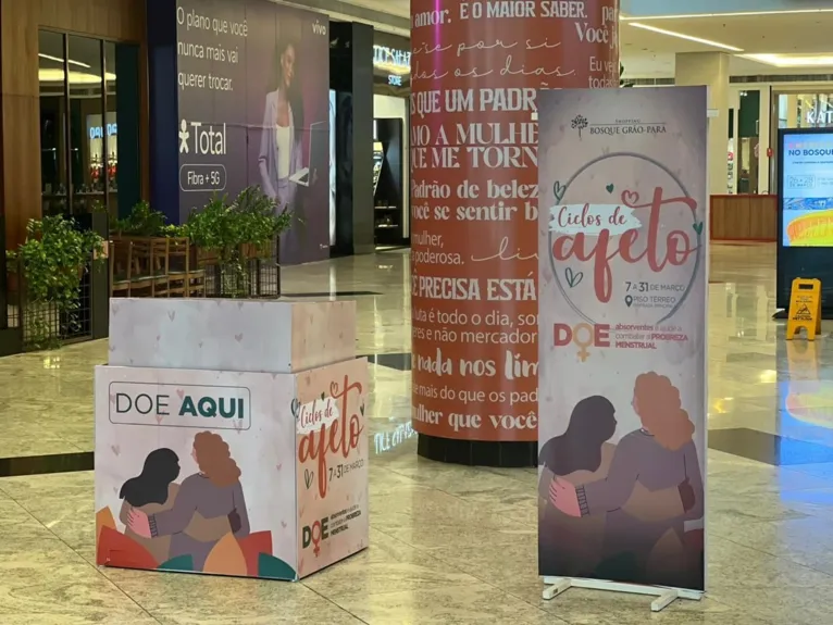 Campanha solidária arrecada absorventes; colabore!