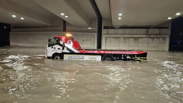 Túneis alagados por toda a cidade, muitos pontos foram interditados.