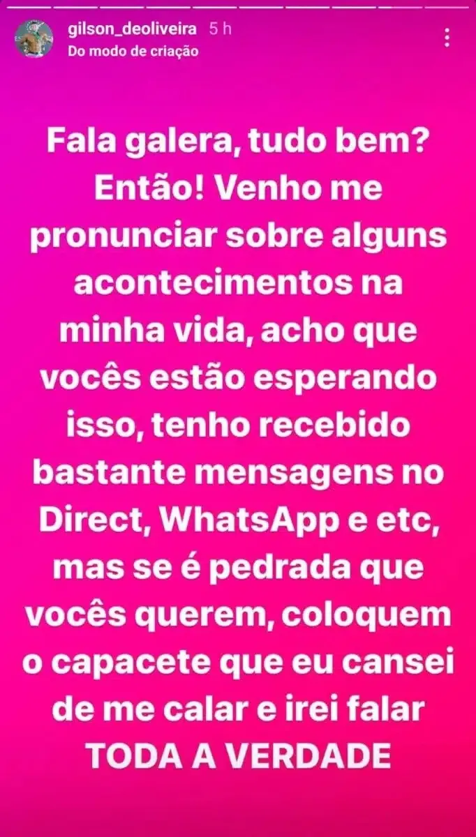 Personal de Gracyanne Barbosa, ex de Belo, fala sobre affair