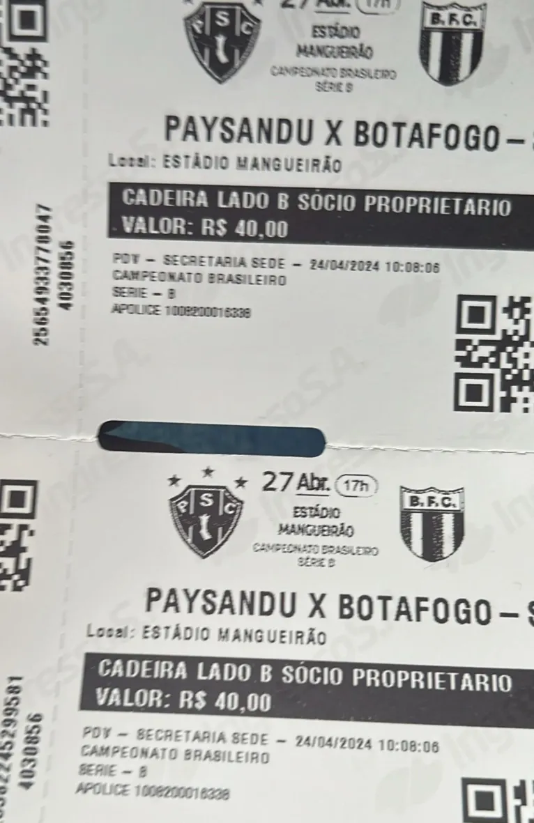 Local do jogo entre Paysandu e Botafogo-SP vira dúvida