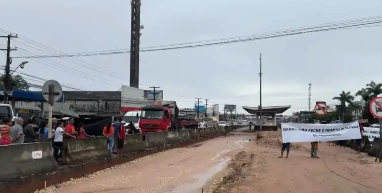 Caos na saúde de Ananindeua: calote, protesto na BR e CPI