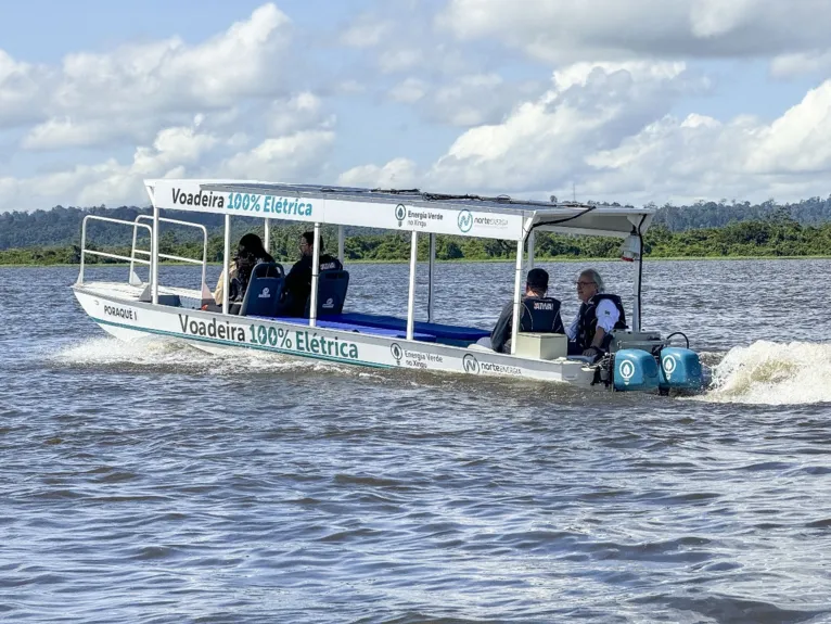 Voadeira elétrica colabora para descarbonização do Xingu