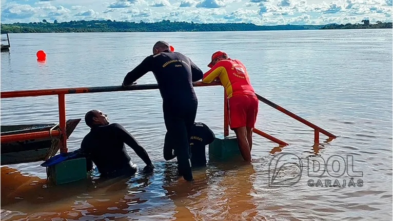 Mergulhadores de Belém chegaram a Marabá e se juntaram aos bombeiros daqui