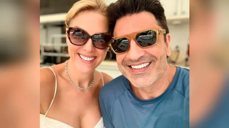 Ana Hickmann e Edu Guedes assumiram namoro na última terça-feira (12)