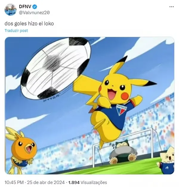 Argentinos reagem a gols de Pikachu na goleada sobre o Boca