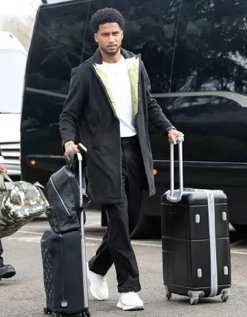 Murilo durante apresentação à Seleção Brasileira, em Londres.