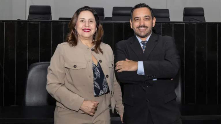Jornalistas Alda Dantas e Rogério Paiva