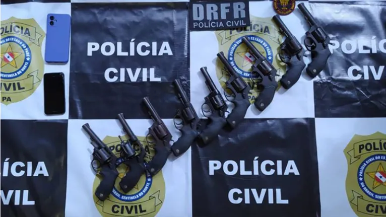 Trio é preso por roubo de armas de empresa de segurança