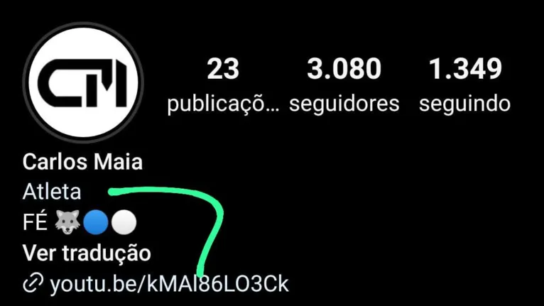 O jogador até já colocou em seu perfil no Instagram alguns emojis que fazem alusão ao mascote e às cores do Paysandu.