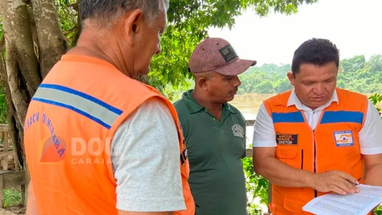 Defesa Civil monitora situação dos rios em Marabá