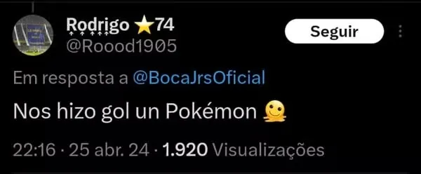 Argentinos reagem a gols de Pikachu na goleada sobre o Boca