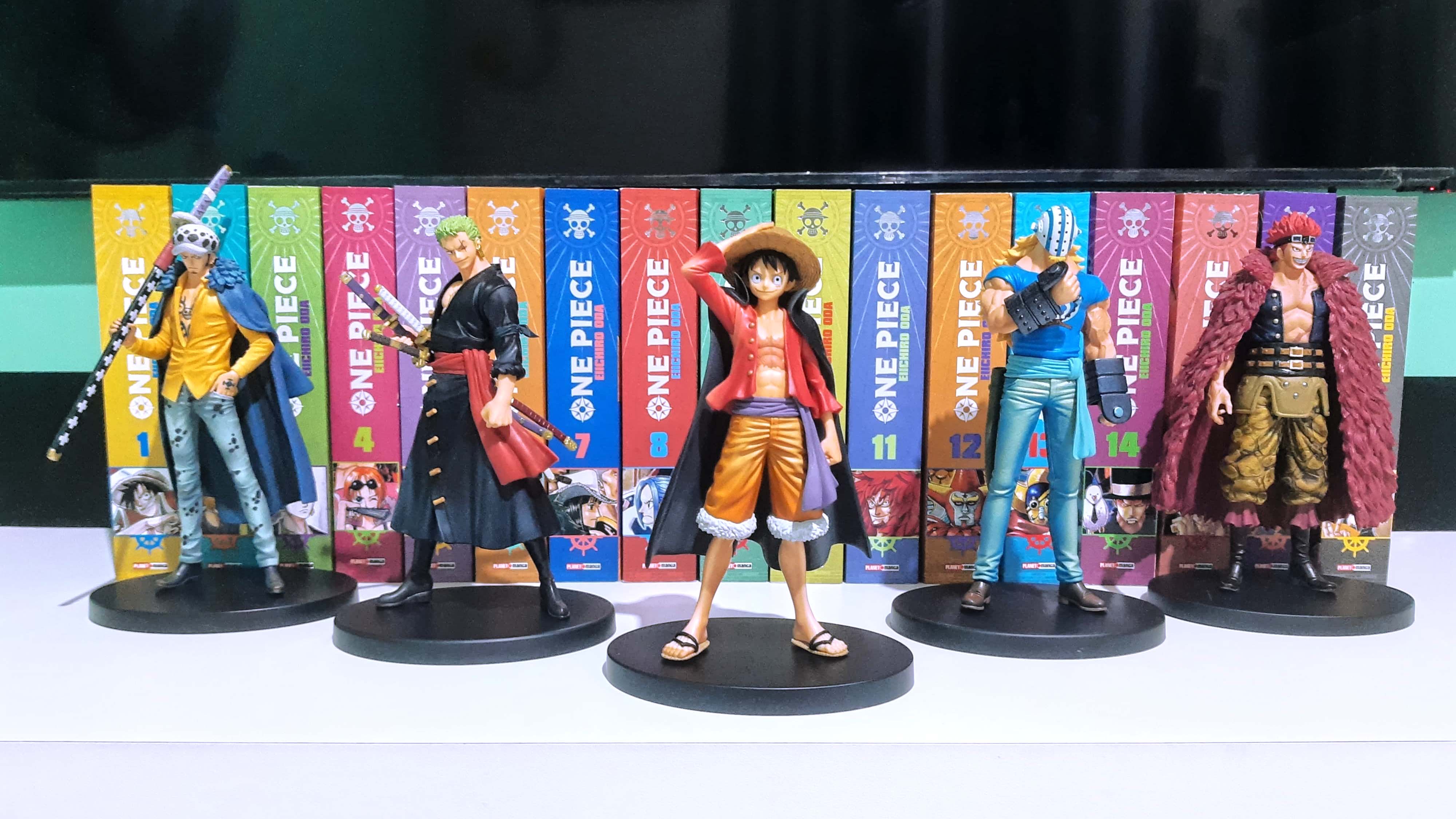 One Piece é febre mundial. No Brasil, a Panini é a responsável pelos mangás.