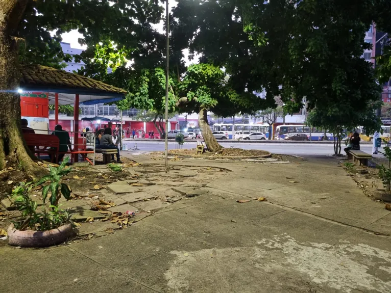 Praça Carimbó, em São Brás: relato de uma moça frequentemente avistada