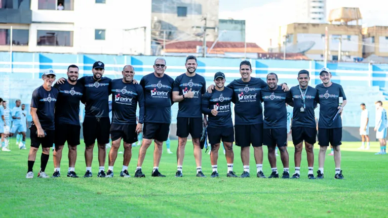 Comissão do Papão no treino desta sexta-feira (19)