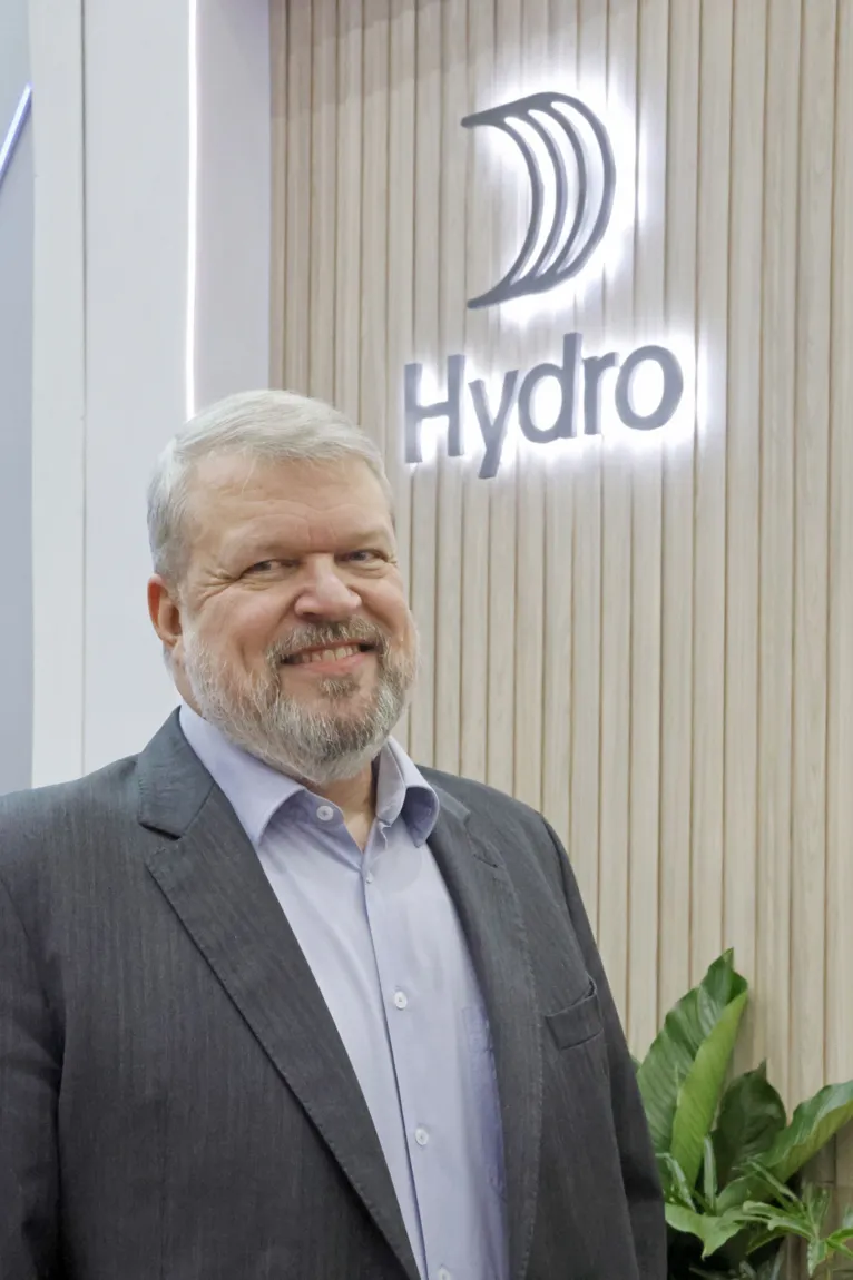 Anderson Baranov é CEO da Norsk Hydro do Brasil