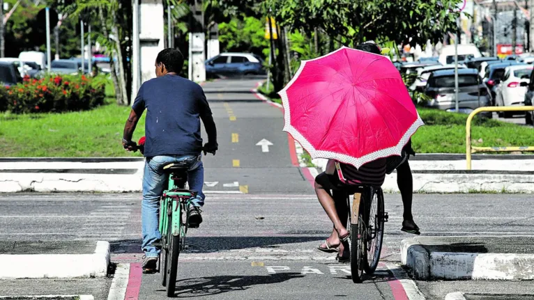 As vantagens e agruras de andar de bicicleta em Belém