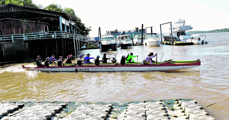 Canoagem conquista adeptos nos rios de Belém