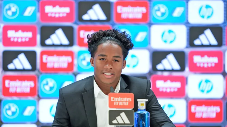 Endrick deu a primeira entrevista como jogador do Real Madrid