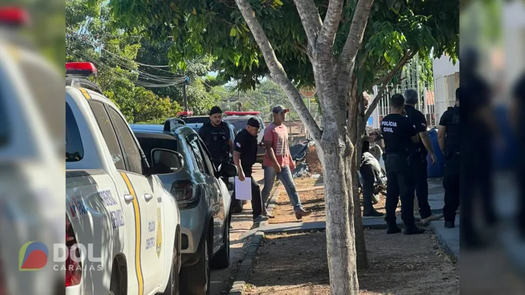 Os acusados foram levados para a 21ª Seccional de Polícia em Marabá