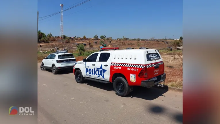 Policiais militares monitoraram a situação à distância