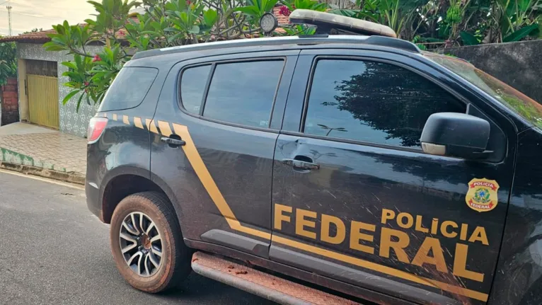 A Polícia Federal cumpriu um mandado de prisão preventiva e um de busca e apreensão em Tucuruí