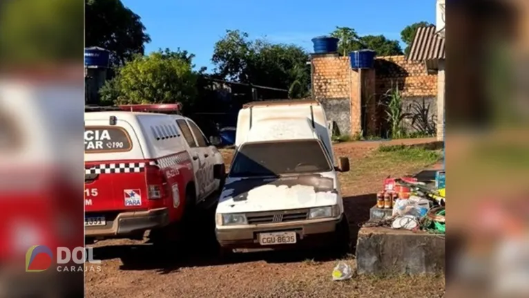 A equipe policial apreendeu o veículo com a mercadoria que estava sendo transportada ilicitamente.