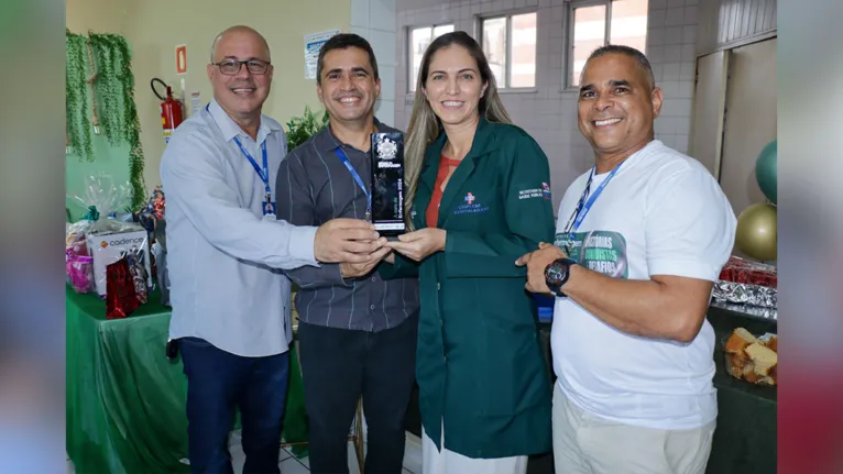 O diretor-geral do HRT/Unacon, Júnior Souto, destacou a importância da Semana de Enfermagem e o reconhecimento aos profissionais
