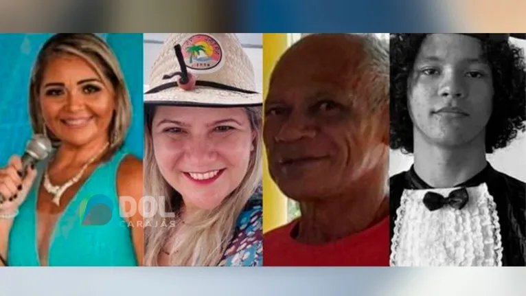 Amanda Costa, Suany Couto, Edinaldo Meireles e Paulo Vinícius