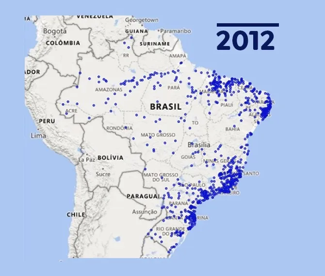 Brasil tem 1.942 cidades com risco de desastre ambiental