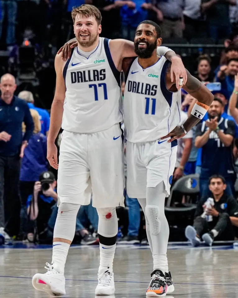 Luka Dončić finalmente tem um time competitivo ao lado e como cereja do bolo ganhou Kyrie Irving