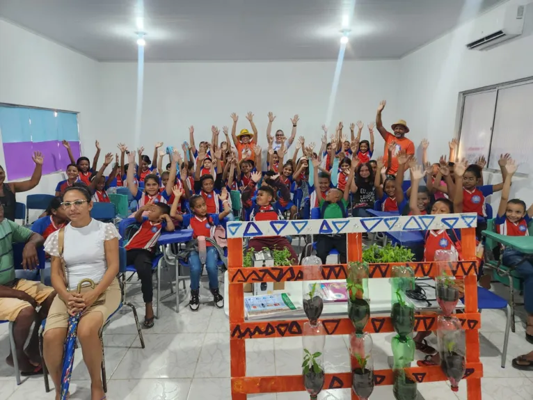 Alunos das escolas contempladas participaram de diversas atividades.