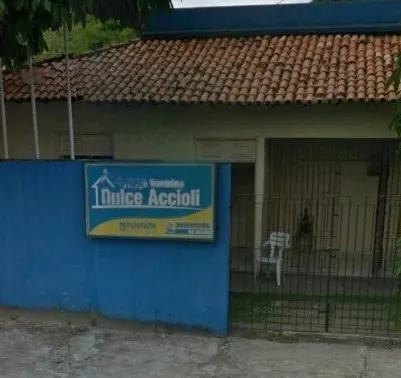 Fachada antiga do abrigo Dulce Accioli, cujo endereço é mantido em sigilo pela Funpapa