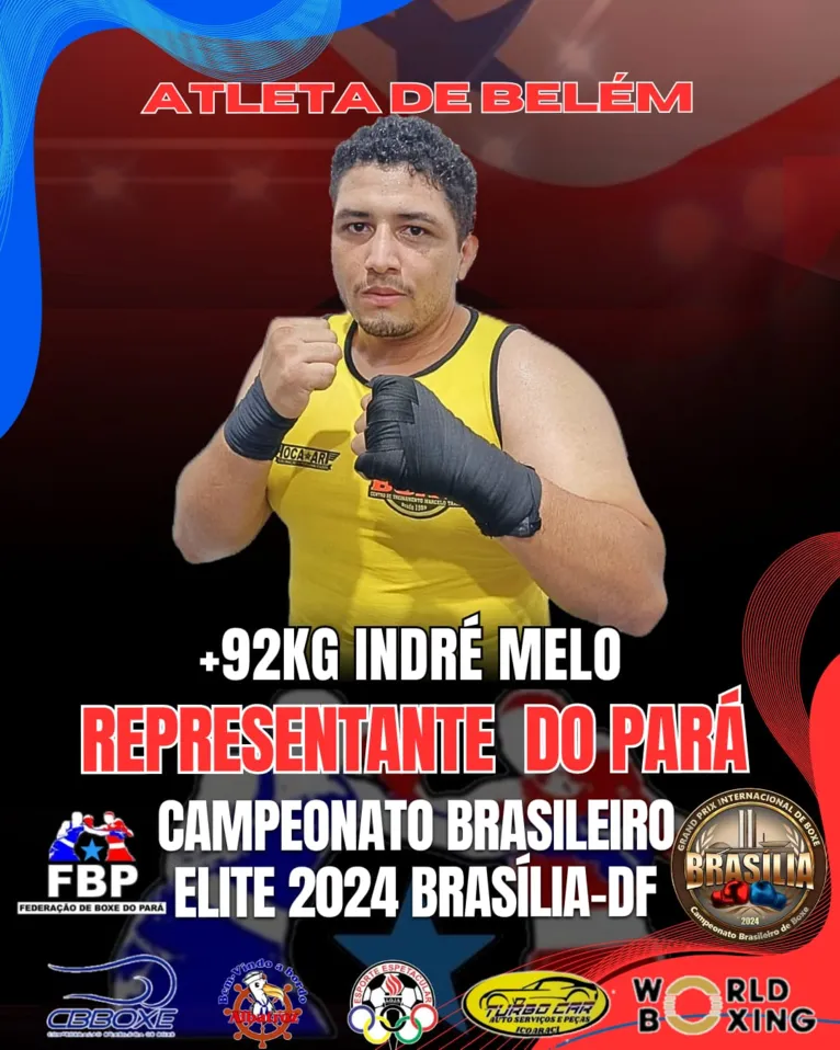 Indré Melo irá lutar acima dos 92 kg.