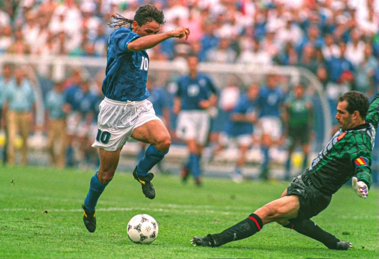 Você sabia que Baggio era o melhor do mundo na Copa em que o Brasil conquistou o tetra sobre a Itália?