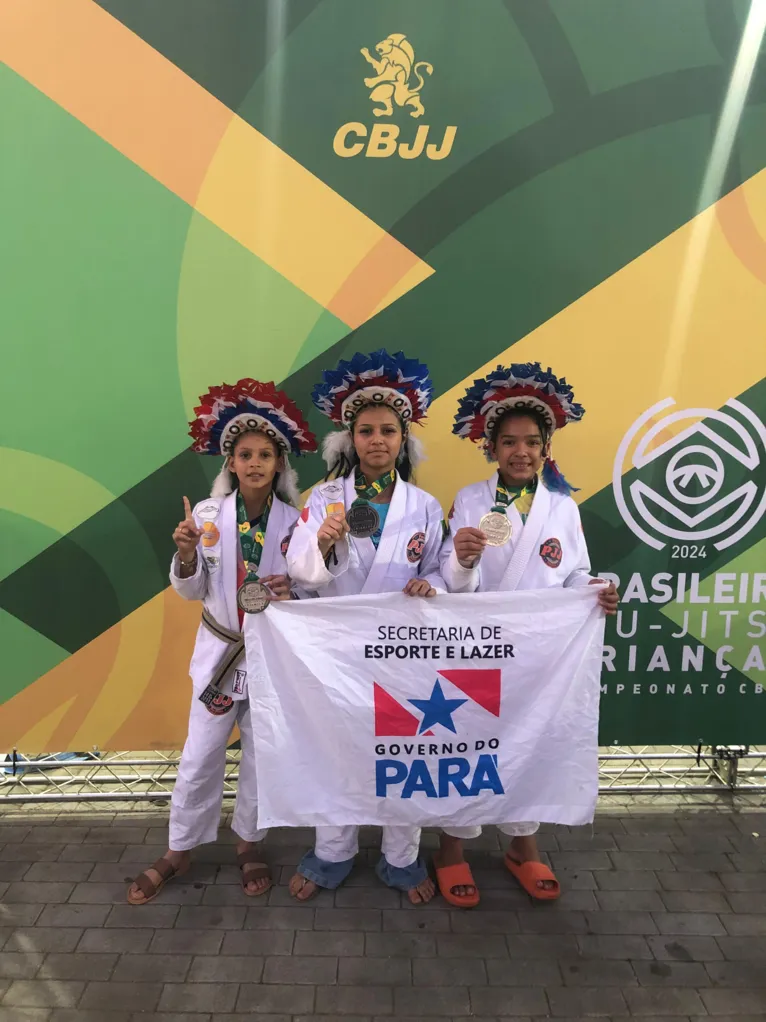 Paraenses conquistam medalhas no Brasileiro de Jiu-jitsu
