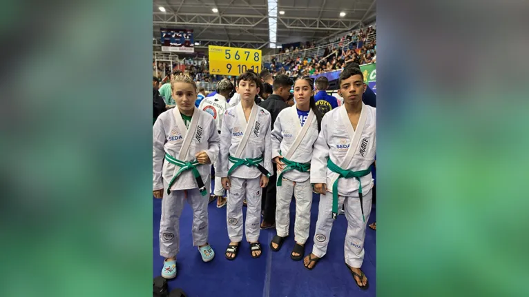 Atletas representaram Marabá e conquistaram medalhas no Campeonato Brasileiro de Jiu-Jitsu 2024
