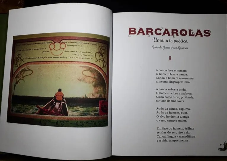 Barcarolas, Paes Loureiro: Poesia é quando a linguagem sonha