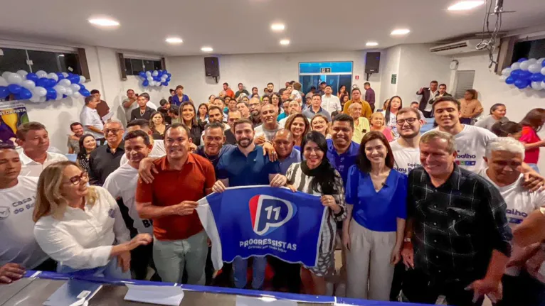 O evento ainda contou com 40 pré-candidatos da chapa de vereadores e vereadoras do PP.