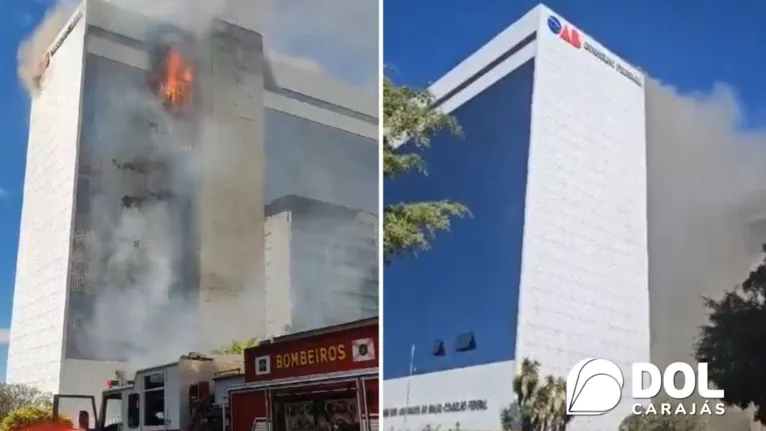 Havia cinco trabalhadores no prédio no momento do incêndio