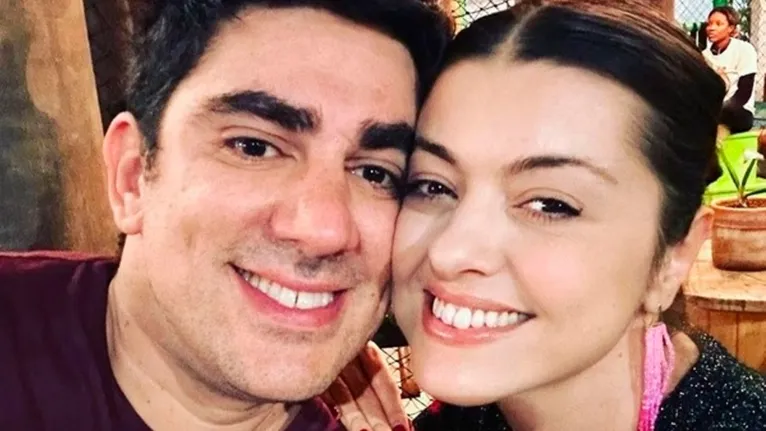 Marcelo Adnet e a esposa, Patrícia Cardoso