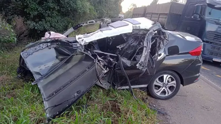 Homem suspeito de matar esposa e postar sobre o crime nas redes sociais dela morre em acidente de carro em Tibagi