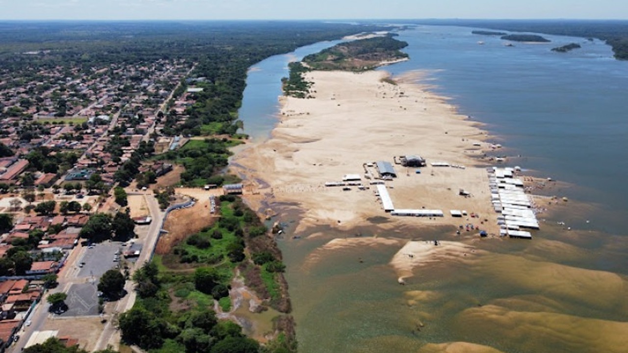 Praia das Gaivotas em Conceição do Araguaia