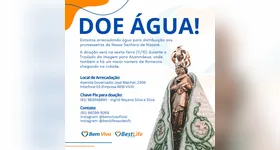 Imagem ilustrativa da notícia Campanha de amigos Bem Viva pede doação de água