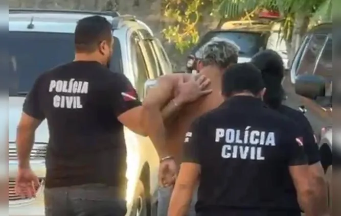 Ele foi preso de forma preventiva pela Polícia Civil do Pará.