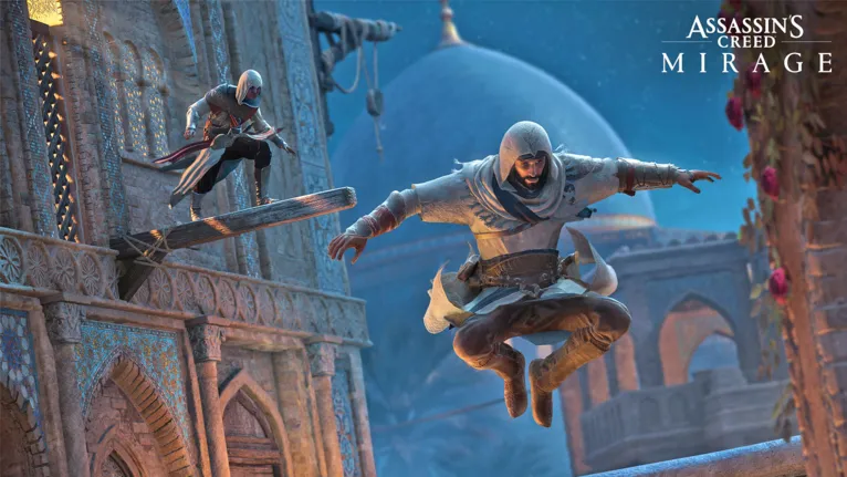 Parkour visto em Assassin's Creed Mirage