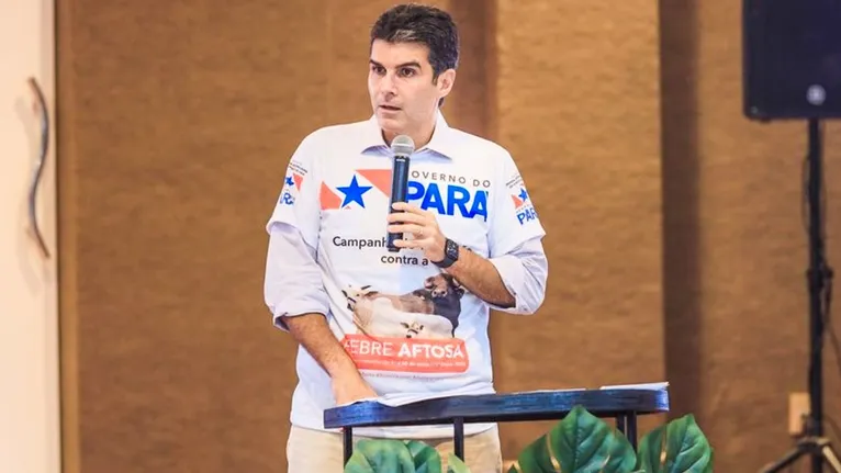 Governador do Pará, Helder Barbalho, está em Xinguara participando também da Feira Agropecuária, a FAX