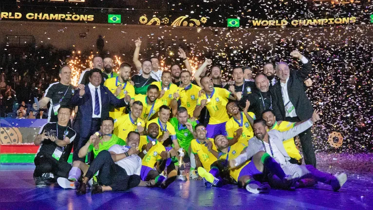 Brasileiros conquistaram o hexacampeonato mundial de futsal