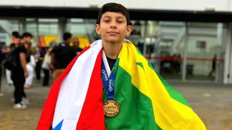 Atletas Wesley Victor brilhou no Campeonato Internacional de Jiu-jitsu