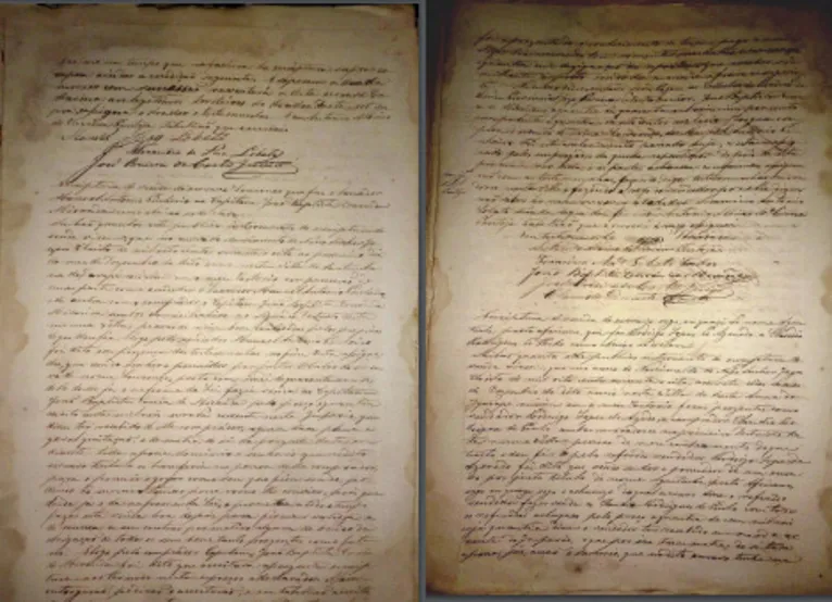 O estudo se debruça em documentos como este, uma escritura de venda de um escravizado chamado Lourenço, no dia 1° de dezembro de1868, em Igarapé-Miri.